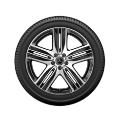 Mercedes-Benz komplette vinterhjul 20" med brede baghjul